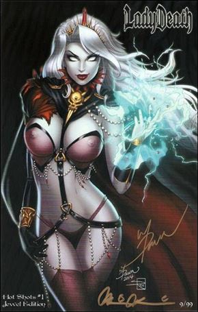 Lady Death: Hot Shots issue 1-F Jewel Edition 1/99