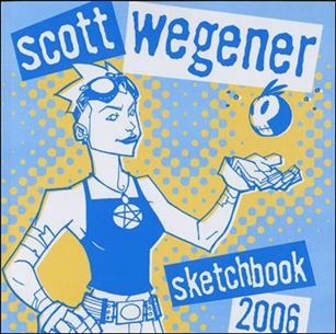 Scott Wegener Sketchbook Cover Image 1