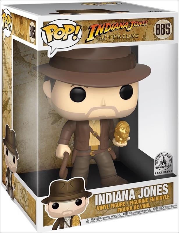 POP! Disney figure 885 Indiana Jones (10 Inch) Disney Parks Exclusive