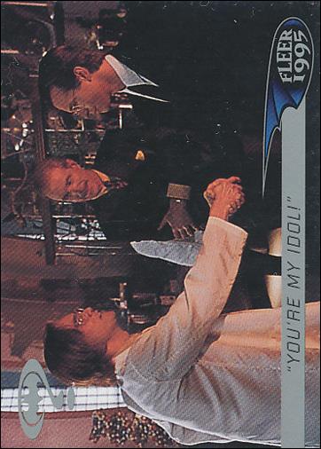 Batman Forever (Retail Base Set) card 32 "You're My Idol"