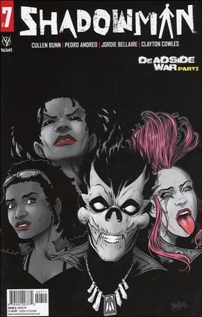 Shadowman (2021) issue 7 Jon Davis-Hunt Cover
