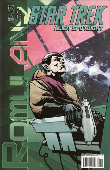 Star Trek: Alien Spotlight: Romulans (2008) issue 1 Zach Howard Cover