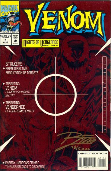 Venom: Nights of Vengeance issue 1-B Dynamic Forces (signed by Ron Lim) 1/5000