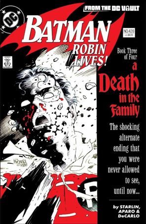 Batman 428: Robin Lives! issue 1-D Mike Mignola 2nd Printing Facsimile Edition Cover