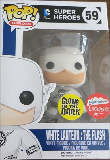 POP! Heroes figure 59-B White Lantern: The Flash (Glow in the Dark)