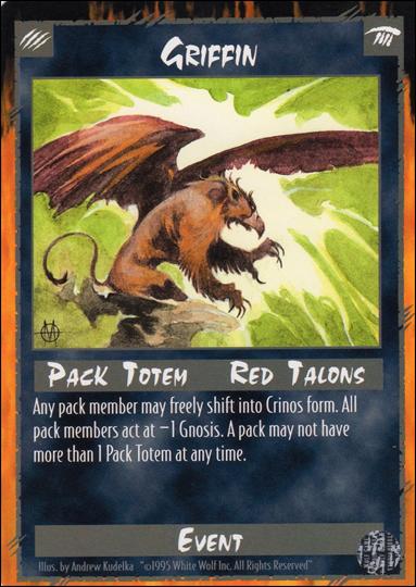 Rage Limited (Base Set) card 118 Griffin 
