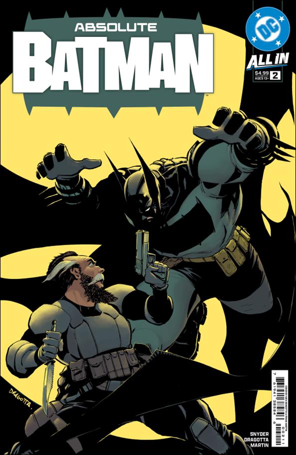 Absolute Batman issue 2 Nick Dragotta Cover