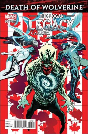 Death of Wolverine: The Logan Legacy issue 7-B Canada Cover