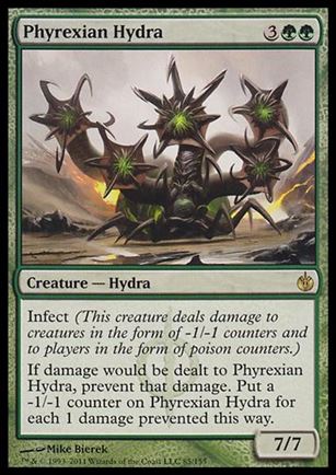 Magic the Gathering: Mirrodin Besieged (Base Set) card 85 Phyrexian Hydra