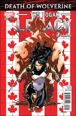 Death of Wolverine: The Logan Legacy issue 2-B Canadian Cover