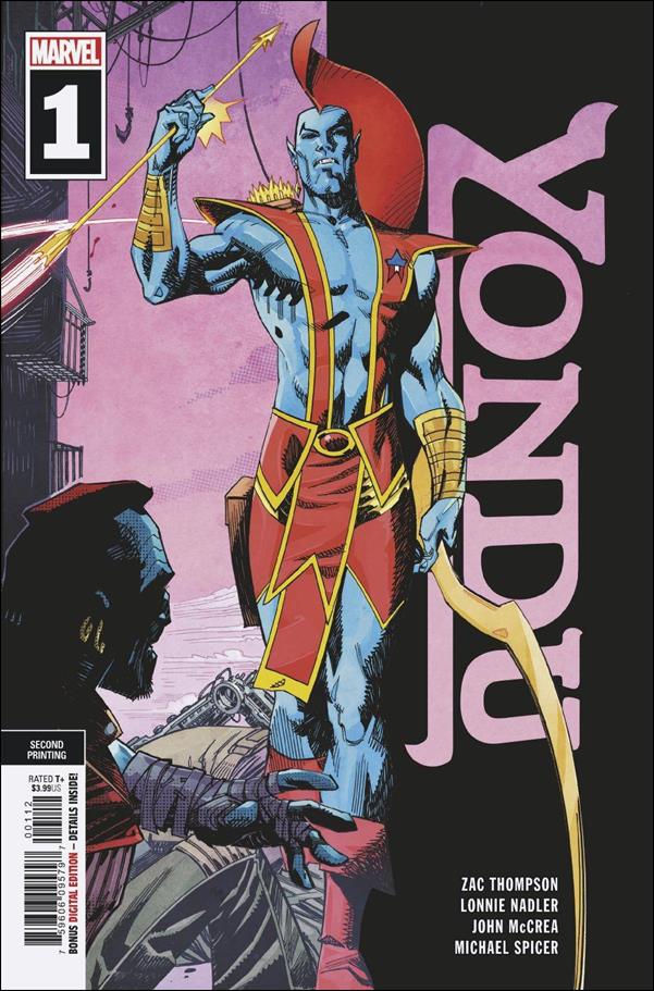 Yondu issue 1-D John McCrea Cover (2nd Printing)