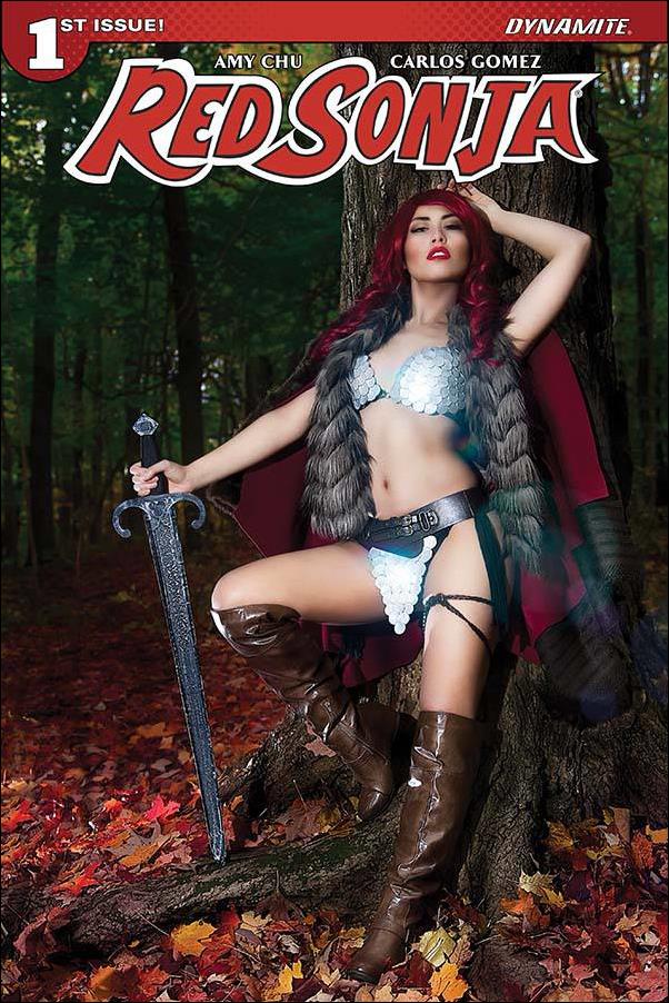Red Sonja (2017) issue 1-E Cosplay Photo Cover