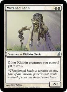 Magic the Gathering: Lorwyn  card 49-Z-INVALID Wizened Cenn