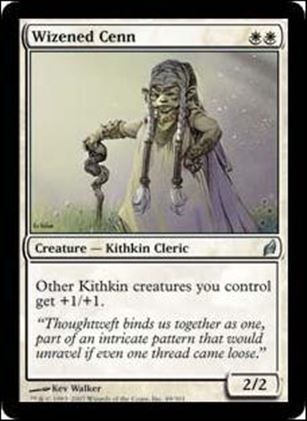 Magic the Gathering: Lorwyn  card 49-Z-INVALID Wizened Cenn