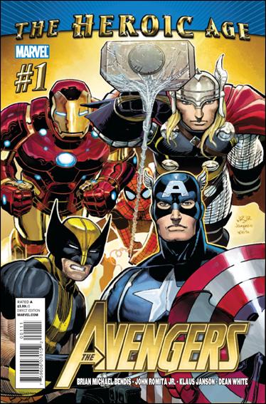Avengers (2010) issue 1 John Romita Jr. Cover