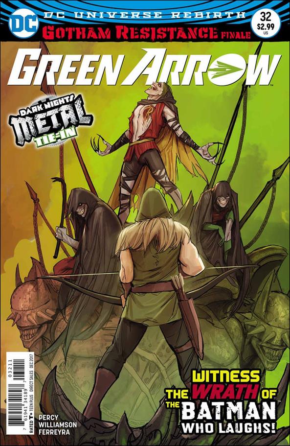 Green Arrow (2016) issue 32 Stjepan Sejic Cover