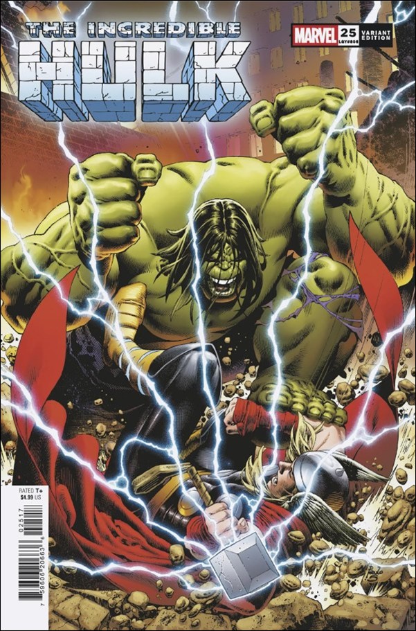 Incredible Hulk (2023) issue 25-E Paulo Siqueira 1:25 Cover
