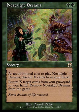 Magic the Gathering: Torment (Base Set) card 135 Nostalgic Dreams