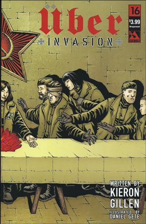 Uber: Invasion issue 16-B Wraparound Cover