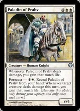 Magic the Gathering: Duel Decks: Knights vs. Dragons (Base Set) card 22 Paladin of Prahv