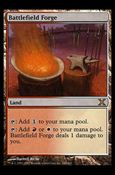 Magic the Gathering: 10th Edition (Base Set) card 348 Battlefield Forge