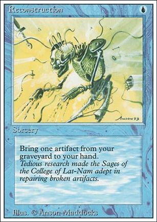 Magic the Gathering: Revised (Base Set) card 77 Reconstruction