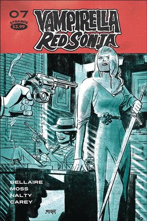 Vampirella / Red Sonja issue 7-C Leonardo Romero Cover