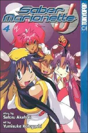 Saber Marionette J issue 4