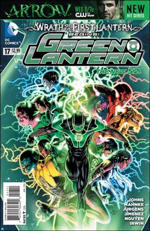 Green Lantern (2011) issue 17 Standard Cover