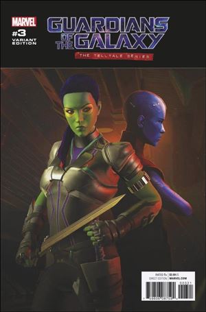 Guardians of the Galaxy: Telltale Games issue 3-B Game Art Cover