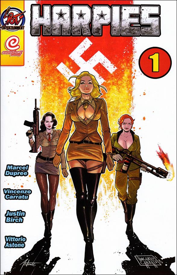 Harpies issue 1 Vincenzo Carratu Cover