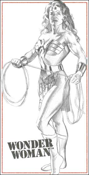 Kingdom Come Xtra (Sketchboards Subset) card 2 Wonder Woman