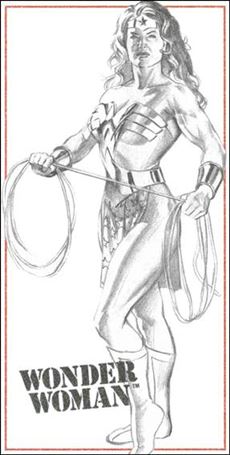 Kingdom Come Xtra (Sketchboards Subset) card 2 Wonder Woman