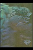 Superman Holo Series (Gold Hologram Parallel Base Set) card 25 Man of Machines 