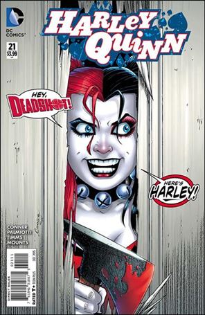 Harley Quinn (2014) issue 21 Amanda Conner Cover