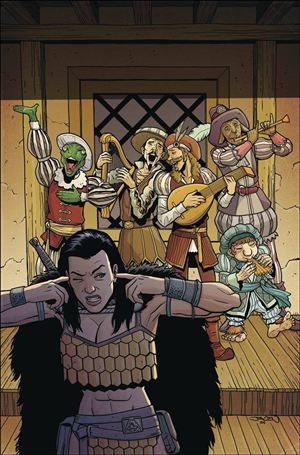 Babs issue 5 Jacen Burrows Cover
