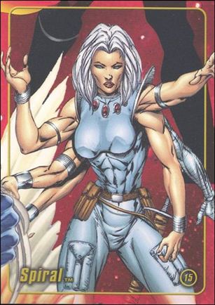 Marvel Heroes Figure Factory: Series 2 (Base Set) card 15 Spiral