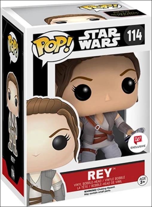 POP! Star Wars figure 114 Rey (Resistance Outfit) Walgreens Exclusive