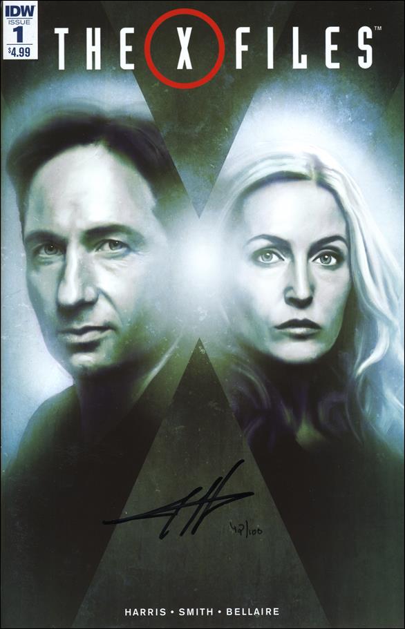 X-Files (2016) issue 1-G DF Menton3 Cover (Signed by Joe Harris) 1/100