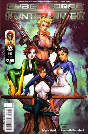 Cyberforce/Hunter-Killer issue 5-B Ale Garza Cover