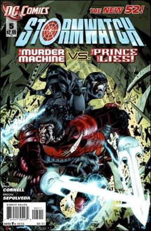 StormWatch (2011) issue 5 Standard Cover