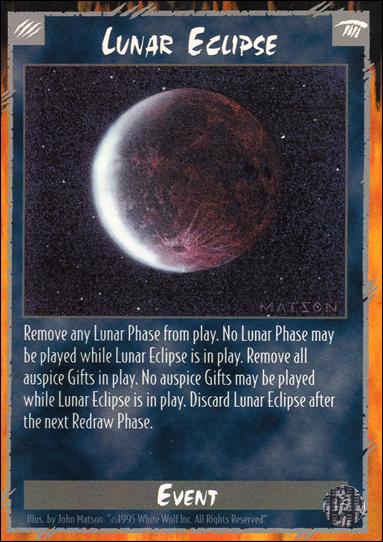 Rage Limited (Base Set) card 160 Lunar Eclipse 