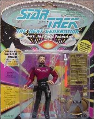 Star Trek: The Next Generation (Series 1) figure 3 Commander William T. Riker