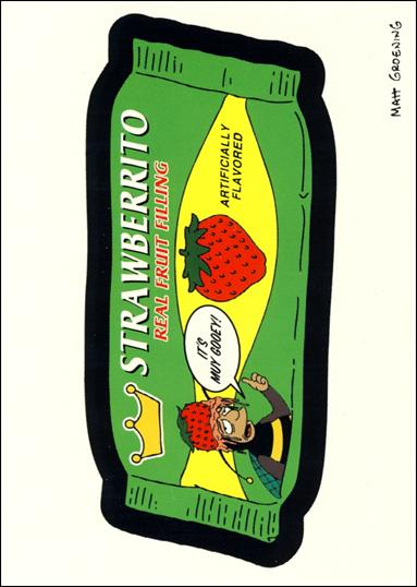 Simpsons Mania! (Base Set) card 58 Strawberrito