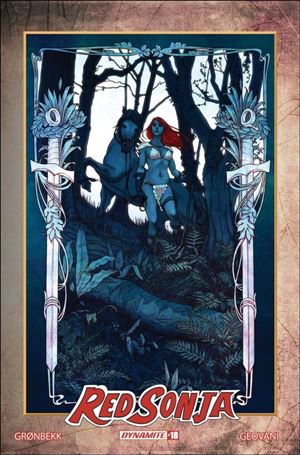 Red Sonja (2023) issue 18-F Jenny Frison Modern Icon 1:10 Cardstock Cover