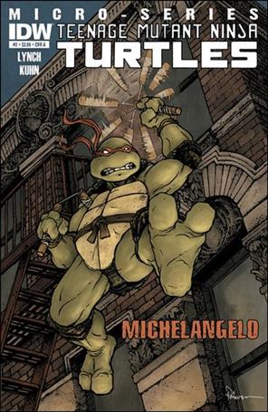 Teenage Mutant Ninja Turtles MicroSeries issue 2 David Peterson Cover