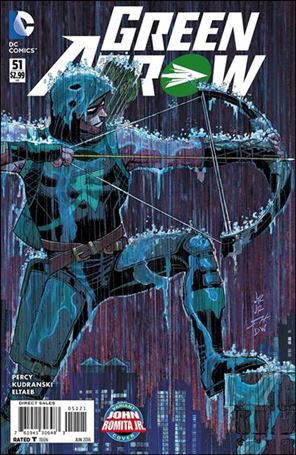 Green Arrow (2011) issue 51-B John Romita Jr. Cover