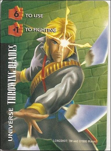 Marvel OverPower (Base Set) card nn244 Throwing Blades