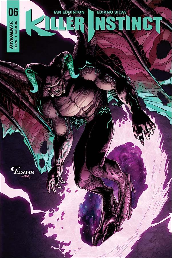 Killer Instinct (2017) issue 6-C Cam Adams Subscription Cover