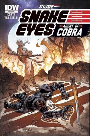 G.I. Joe: Snake Eyes, Agent of Cobra issue 5-B Drew Johnson Subscription Cover